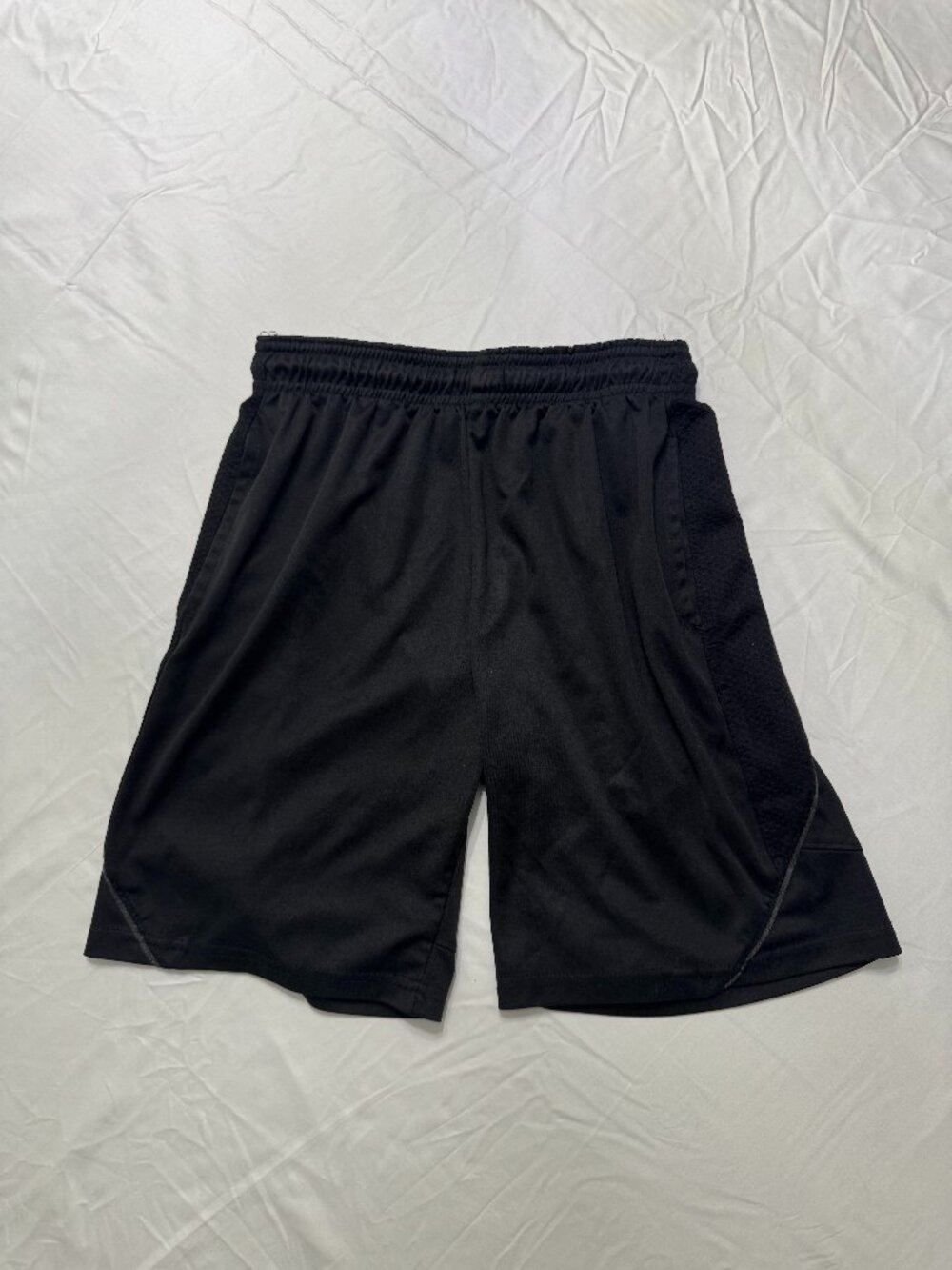 Game Time Black Athletic Shorts Boys 10/12